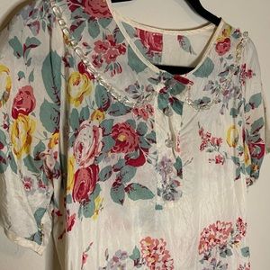 Johnny Was floral dress 🌼🌸🌷